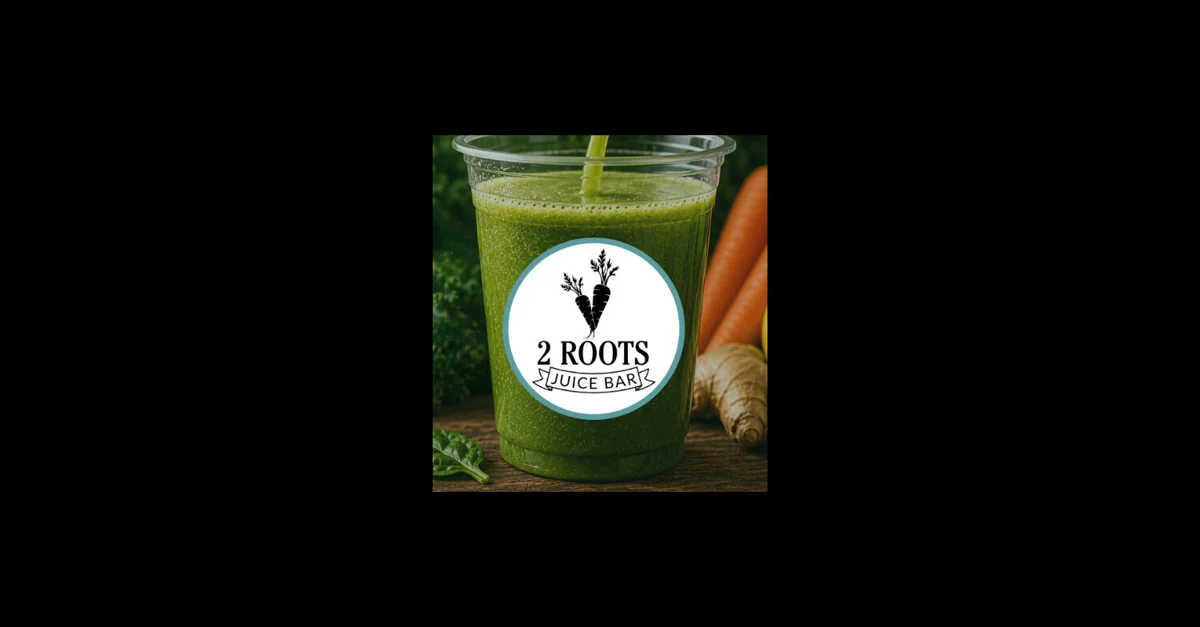 2 Roots Juice Bar logo, a Spinal Health Center partner in Vero Beach