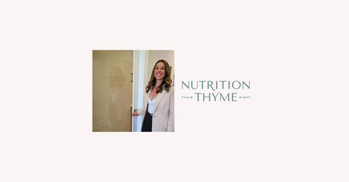 Nutrition Thyme logo, a Spinal Health Center partner in Vero Beach