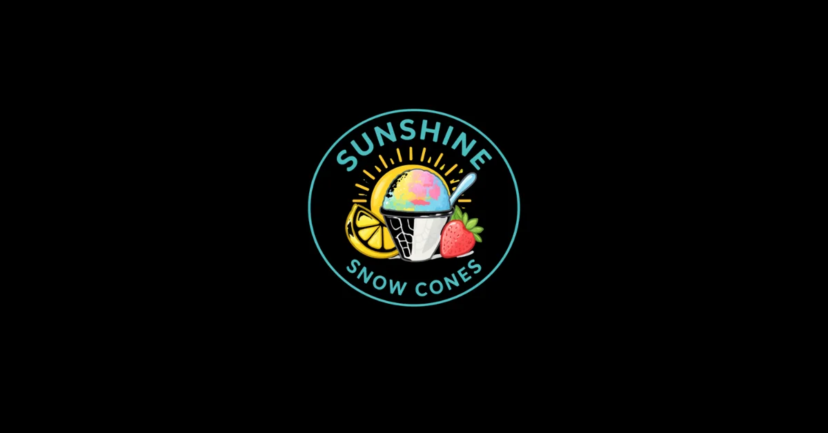 Sunshine Snow Cones logo, a Spinal Health Center partner in Vero Beach