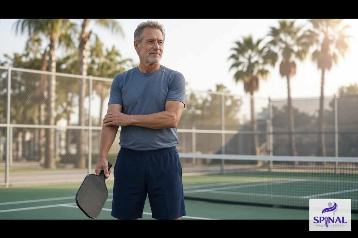 Pickleball Elbow, Back, and Knee Pain